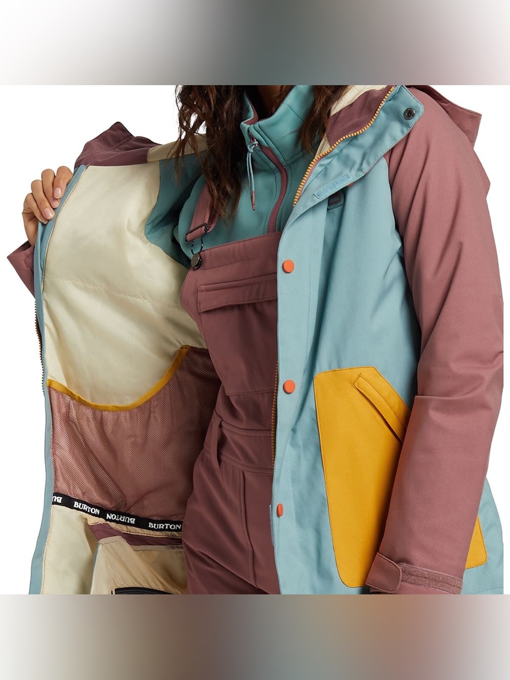Burton Eastfall Snowboarding Ski Resort Streetwear Après Ski Waterproof Jacket - Picture 3 of 11
